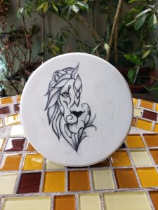 pele artificial tatuagem